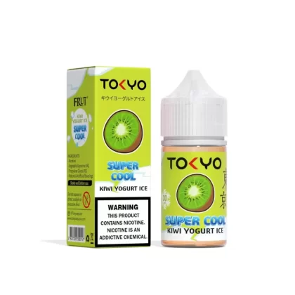 Tokyo Super Cool Kiwi Yogurt Ice 30ml (35/50 mg) - Vapebar Pk