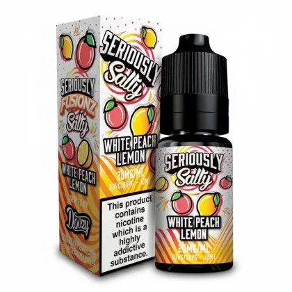 White Peach Lemon By Seriously Fusionz 10ml salts