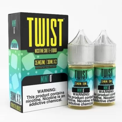 Twist E-Liquid Salts – Mint 0 2x30ml - Vape Product, Vape Product (272D66)