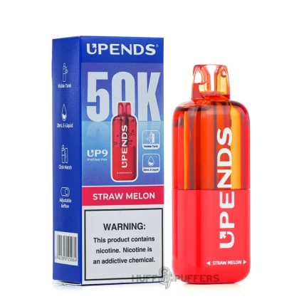 Upends UP9 Pod 5% Nicotine - Blue Razz Ice, Cool Mint