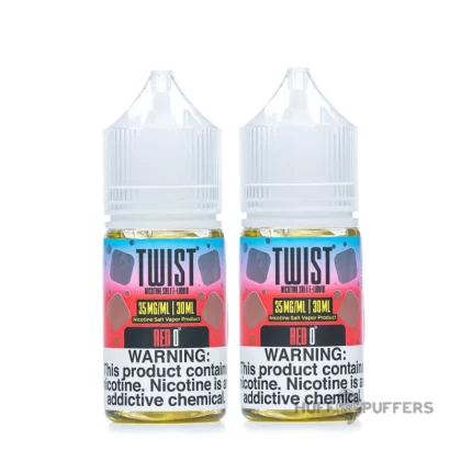 Twist Salt – Red 0° 60mL - Vape Product, Vape Product