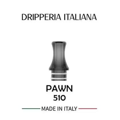 Drip Tip 510 PAWN Gray PC – Dripperia Italiana