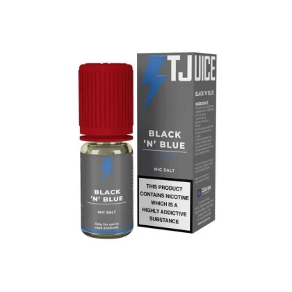Black N Blue Nic Salt E-Liquid by T Juice (10ml) - 20mg