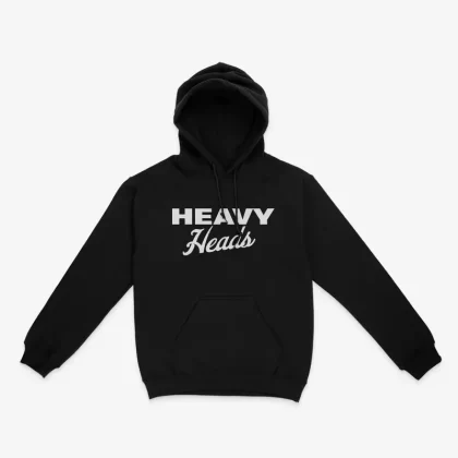 Stacked Hoodie (Black) - Size#Medium>Large>X-Large>XXL