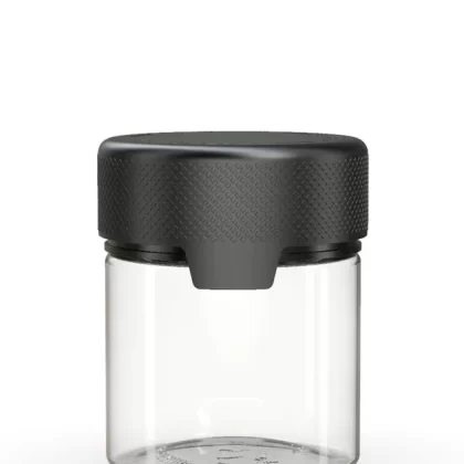 CHUBBY GORILLA | Child Resistant Clear Plastic Aviator Container w/ Black Cap | 90mL – 3oz – 400 Count
