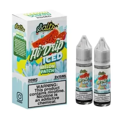 Iced Melon Patch Nicotine Salt by Hi-Drip - Size#30ml~Nicotine#20MG>50MG
