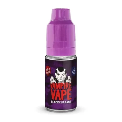 Blackcurrant 10 X 10ml E-Liquid by Vampire Vape