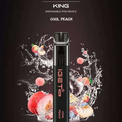 IGET King Vape – Cool Peach (2600 Puffs)