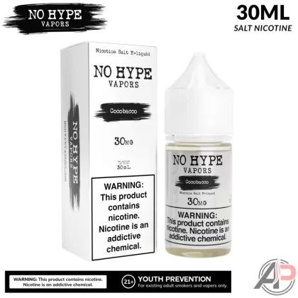 No Hype Vapors Cocobacco Salt Nicotine 30mL