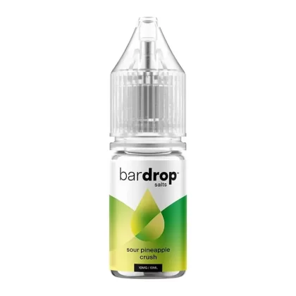 Sour Pineapple Crush By Bar Drop Salts 10ml - Nicotine Strength#10mg (Salt)>20mg (Salt)>5mg (Salt)