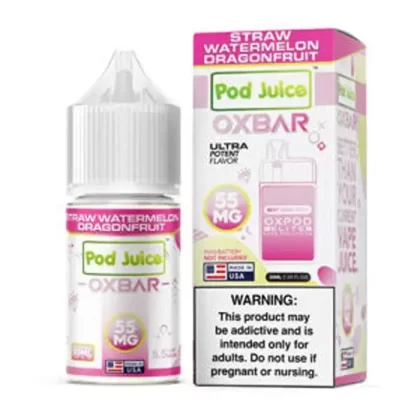Strawberry Watermelon Dragonfruit Nicotine Salt by Oxbar x Pod Juice - Vape Product; Vape Product, Vape Product