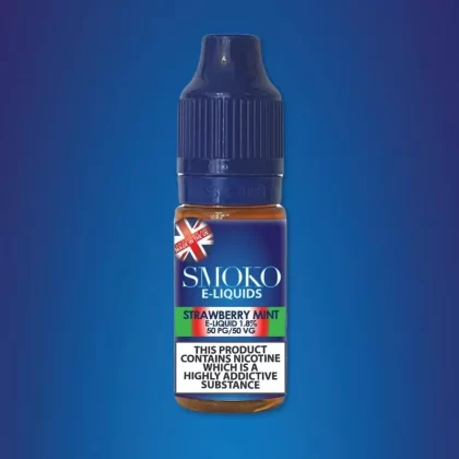 E-Liquid o smaku truskawkowo-miętowym - STRAWBERRY MINT 1.8% E-Liquid (C4CD13)