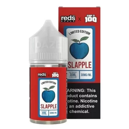 Reds x Keep It 100 Salt E-Liquid – Slapple - Vape Product; Vape Product, Vape Product (C23396)
