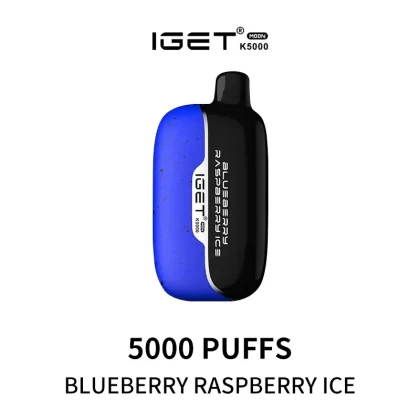 IGET Moon K5000 Puffs – Blueberry Raspberry Ice - Vape Store