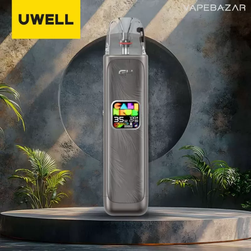 Uwell Caliburn G4 E-Zigaretten – Set Gunmetal Grey - Pod Kit / UWELL / 1300 mAh / 3 ml / max. 35 Watt / USB-C