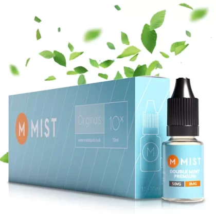 Double Mint Premium E Liquid (10x10ml)