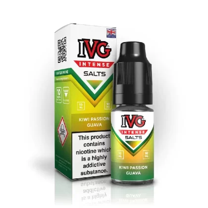IVG INTENSE KIWI PASSION GUAVA 10ML NIC SALT E-LIQUID