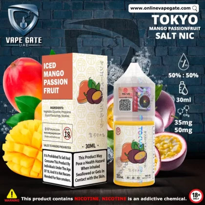 Tokyo Iced Mango Passionfruit Saltnic 30ml