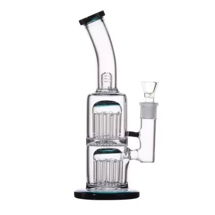 Double Barrel Bong – 12in