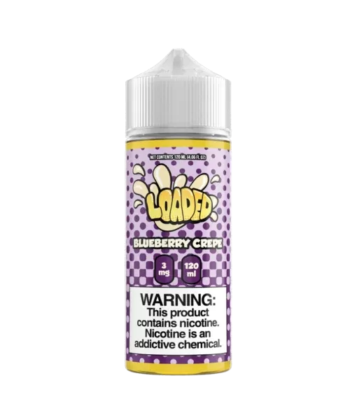 Blueberry Crepe Loaded E-Liquid 120ml Vape Juice
