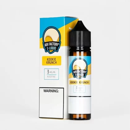 Air Factory Kookie Krunch 60ml Freebase E-Liquid - Vape Product, Vape Product; Vape Product, Vape Product (EE4422)