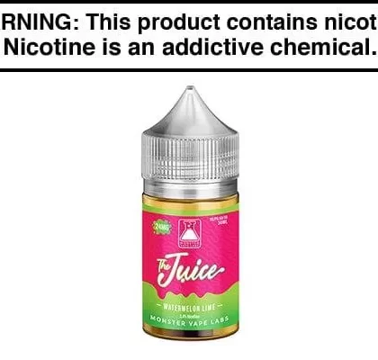 WATERMELON LIME BY THE JUICE SALT 30ML - Vapejuice