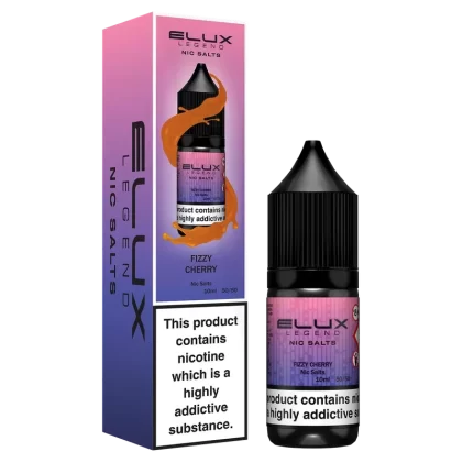 ELUX FIZZY CHERRY Nic Salt (10pk) 5mg 10mg 20mg Vape Juice Liquid
