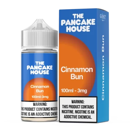 THE PANCAKE HOUSE by GOST VAPOR - Cinnamon Bun - 100ML E-Liquid