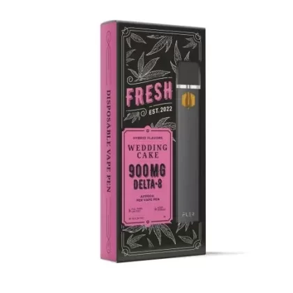 Wedding Cake Pen Delta 8 THC Fresh Brand 900MG