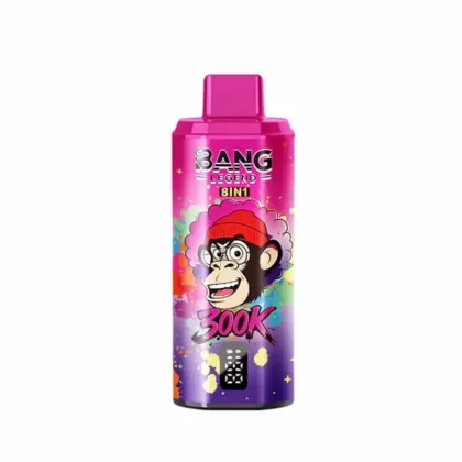 Bang Legend 8 in 1 300K Puffs Disposable Vape Smart Display - Bangvapeaustralia