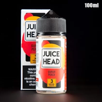 Juice Head – Guava Peach Eliquid 100ml