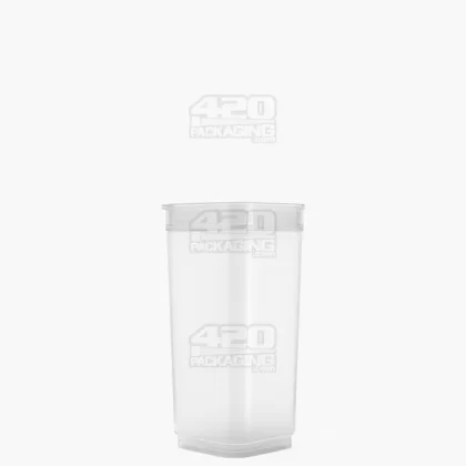 POLLEN GEAR | Child Resistant 100% Recyclable Transparent Clear Pop Box Pop Top Bottles | 30dr – 7g – 373 Count