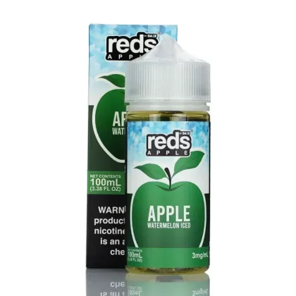 7 Daze - Reds Apple ICED eJuice Watermelon - 100ml - 6mg