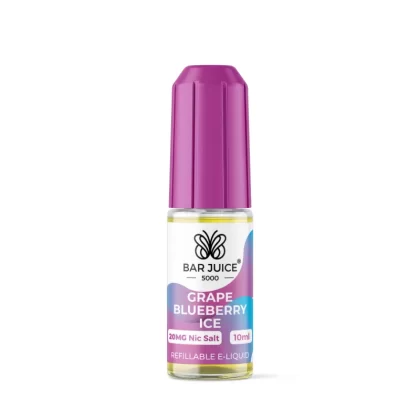 Grape Blueberry Ice Nic Salt By Bar Juice - 10mg