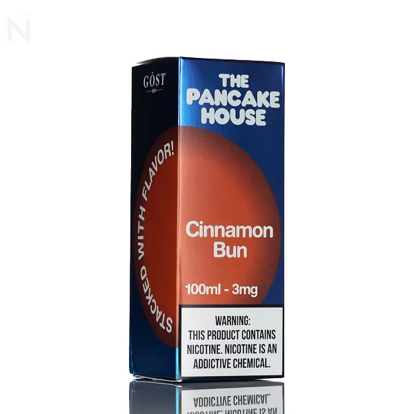 Pancake House E-Liquid - Cinnamon Bun - 100ml - 3mg - Image 3