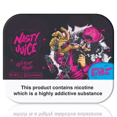 Wicked Haze E-Liquid by Nasty Juice – 5x10ml