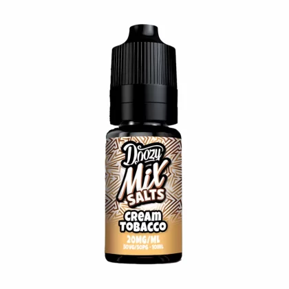 Doozy Mix Salts Cream Tobacco Nic Salt Vape Juice - 10 Pack - Strength 10mg