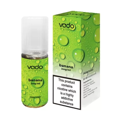 Banana E-Liquid 10ml by Vado