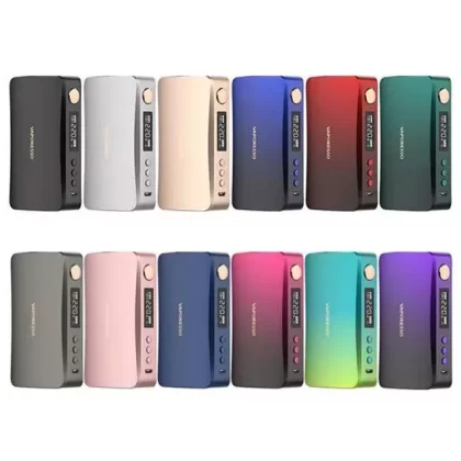 Vaporesso GEN S 220W TC Box MOD - Color#Matte Gray>Midnight Blue>Rose Gold>Black>Silver>Gold>Black Blue>Black Green>Black Purple>Black Red>Cherry Pink>Lime Green