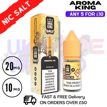 Pineapple Ice – Aroma King Nic Salt