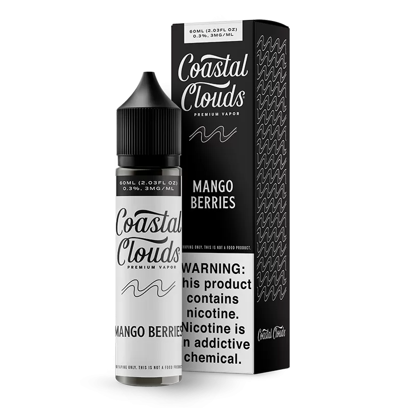 Coastal Clouds - Mango Berries - 60ML E-Liquid - 3MG