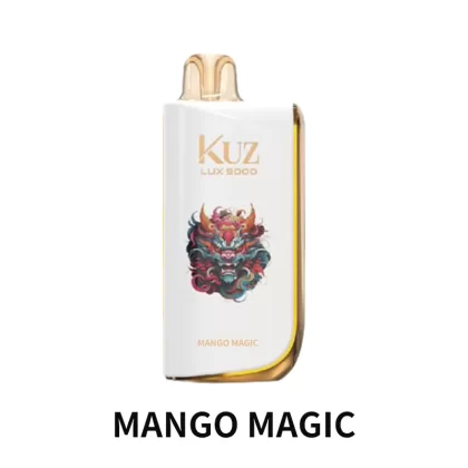 KUZ Ultra 9000 Puffs – MANGO MAGIC - Ozvapeone (5B8F19)