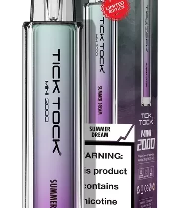 Tick Tock Mini 2000 Disposable Vape