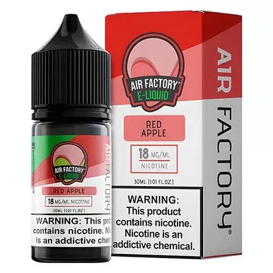 Red Apple Air Factory Salts 30mL - Nicotine Level#18mg>36mg