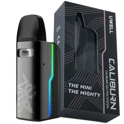 Black Uwell Caliburn GZ2 Pod System Kit 850mAh – 2ml Pod
