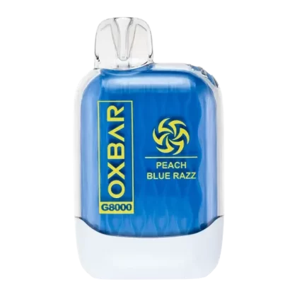 Peach Blue Razz Oxbar G8000 - Nicotine#50mg~Size#Single>5 Pack