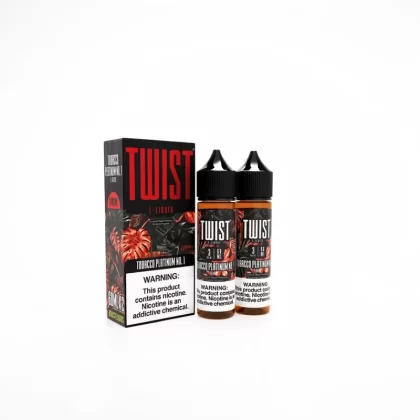 TWIST Mentol y Tabaco E-Líquido Premium 60ml 2pk