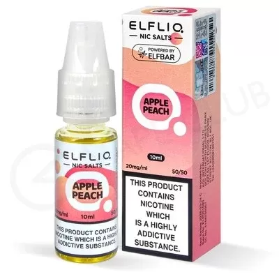 Apple Peach Nic Salt E-Liquid by Elf Bar Elfliq - Ecigpremium