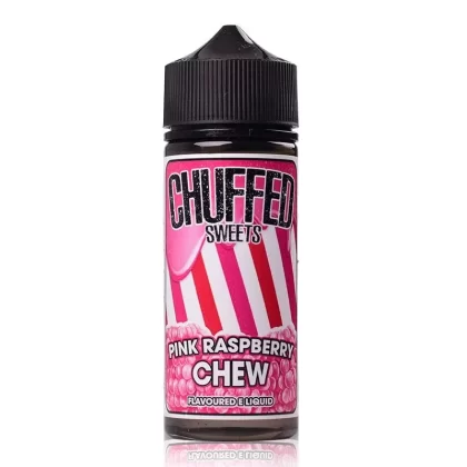 Pink Raspberry Chew By Chuffed Sweets 100ml Shortfill