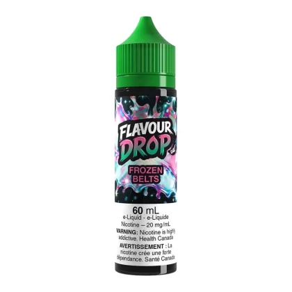 Flavour Drop Salt Nic E-Liquid – Frozen Belts 60ml